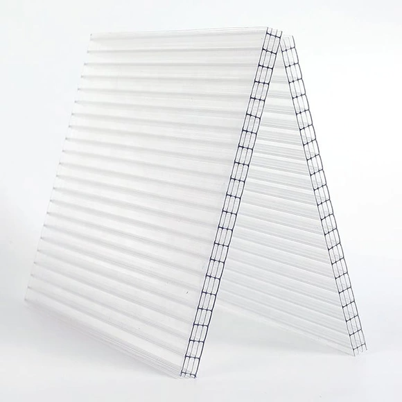 4-Layer Polycarbonate Hollow Sheet Roofing Sheets 