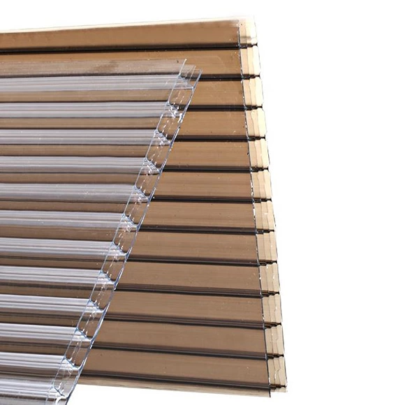 4-Layer Polycarbonate Hollow Sheet Roofing Sheets 