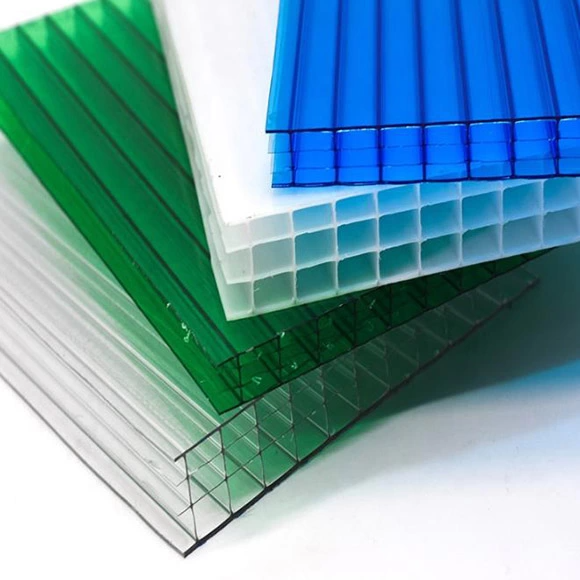 4-Layer Polycarbonate Hollow Sheet Roofing Sheets 