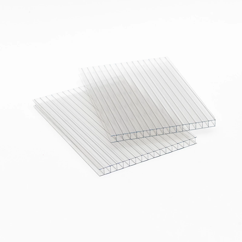 Clear/b2 Grade Fire Twinwall PC Hollow Sheet