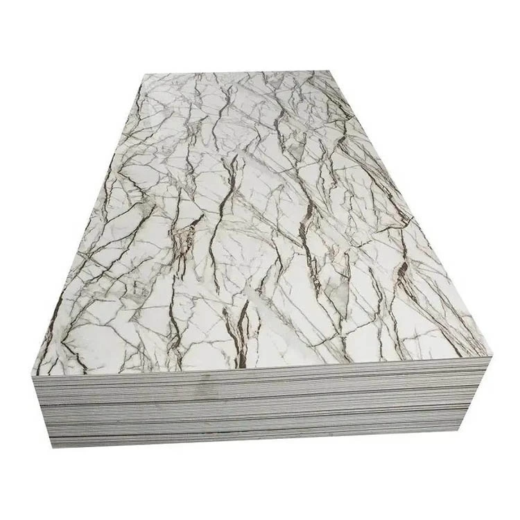 3D Marble Sheet Wall Panel Pvc Waterproof Marble Sheet