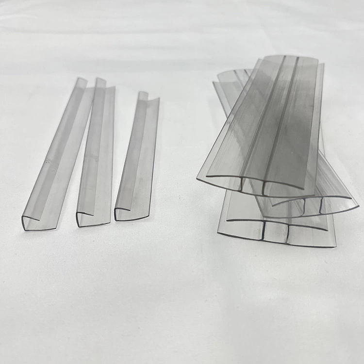 H/U-Profile Long Strip Polycarbonate Hollow Sheet Connector