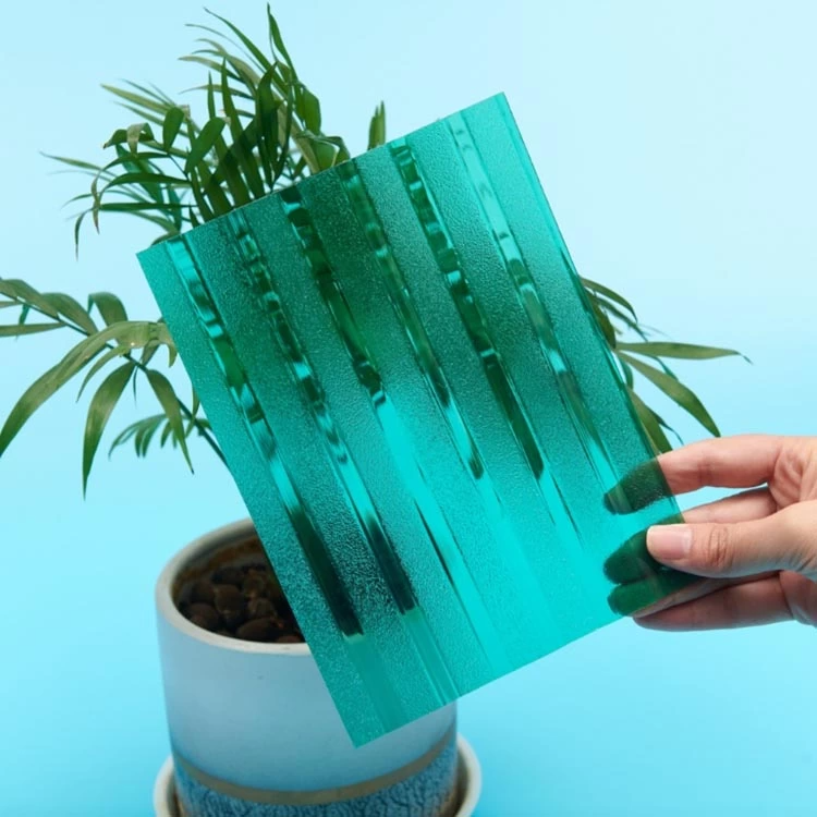 Anti-Static Function Polycarbonate Embossed Corrugated Sheet