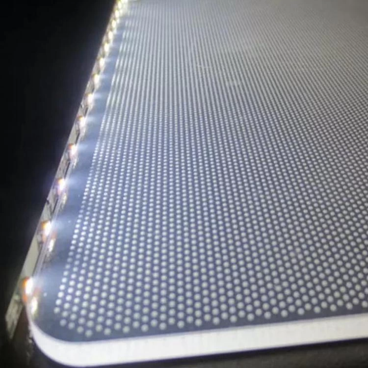 Laser Engraving Led Light Guide Panel Acrylic Sheet