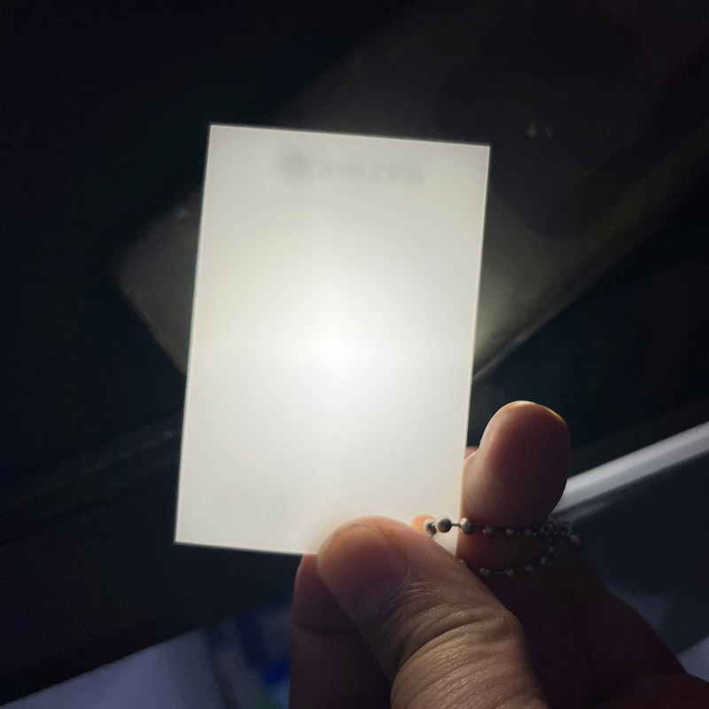 100mm Mica Thumb Flexible Clear Plastic Transparency Translucent Wavy Plastic Rubber Sheet