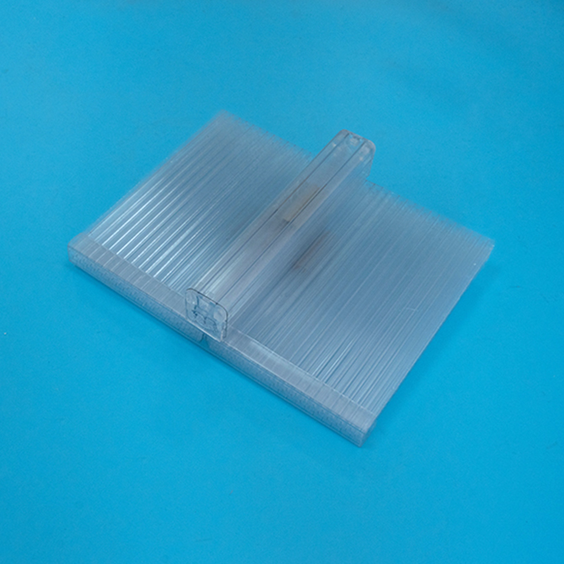 Outdoor Partition U Lock Interlocking Hollow Polycarbonate Sheet