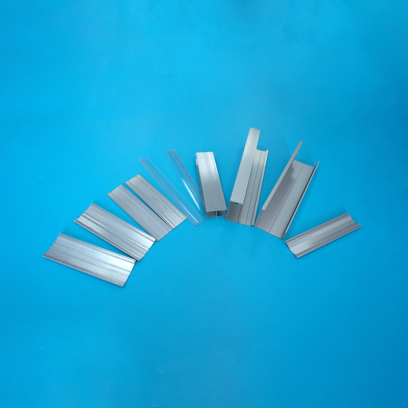 Aluminum Alloy 2-In-1 Profile Accessory Fixing PC Acrylic Sheets